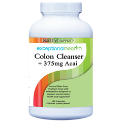 Colon Cleanser Acai 375mg 180 Veggie Capsules